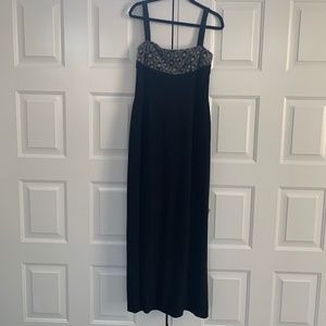 Giorgio Armani black gown, size 10